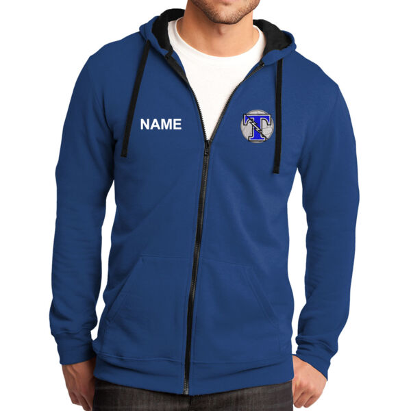 District ® The Concert Fleece ® Full-Zip Hoodie - Embroidered Logo ** Add Name for $5! ** Thumbnail