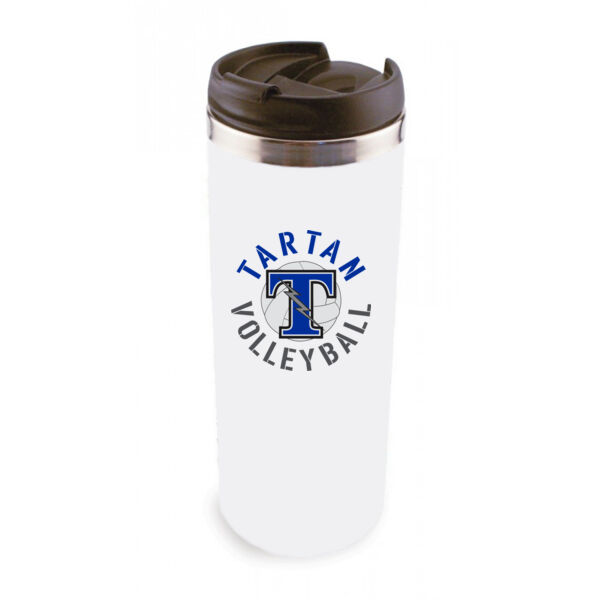 14 Oz Stainless Steel Tumbler - Sublimated Logo Thumbnail
