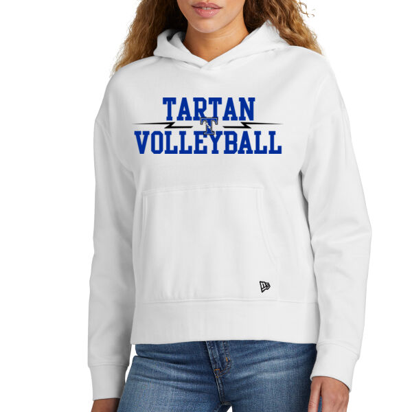 New Era® Ladies Comeback Fleece Pullover Hoodie - Printed Logo Thumbnail