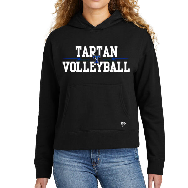 New Era® Ladies Comeback Fleece Pullover Hoodie - Printed Logo Thumbnail