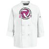 Eight Knot Button Chef Coat with Thermometer Pocket Thumbnail