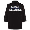Ten Pearl Button Black Chef Coat Thumbnail