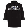 Ten Pearl Button Black Chef Coat Thumbnail