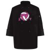 Ten Pearl Button Black Chef Coat Thumbnail